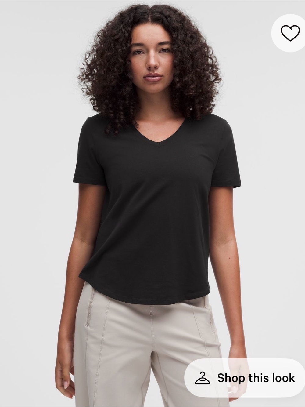 Lululemon love v-neck t-shirt